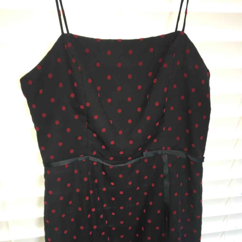 Cute short sassy dress. Spaghetti straps